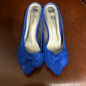 Bellini Women's Vibrant Blue Bow Flats